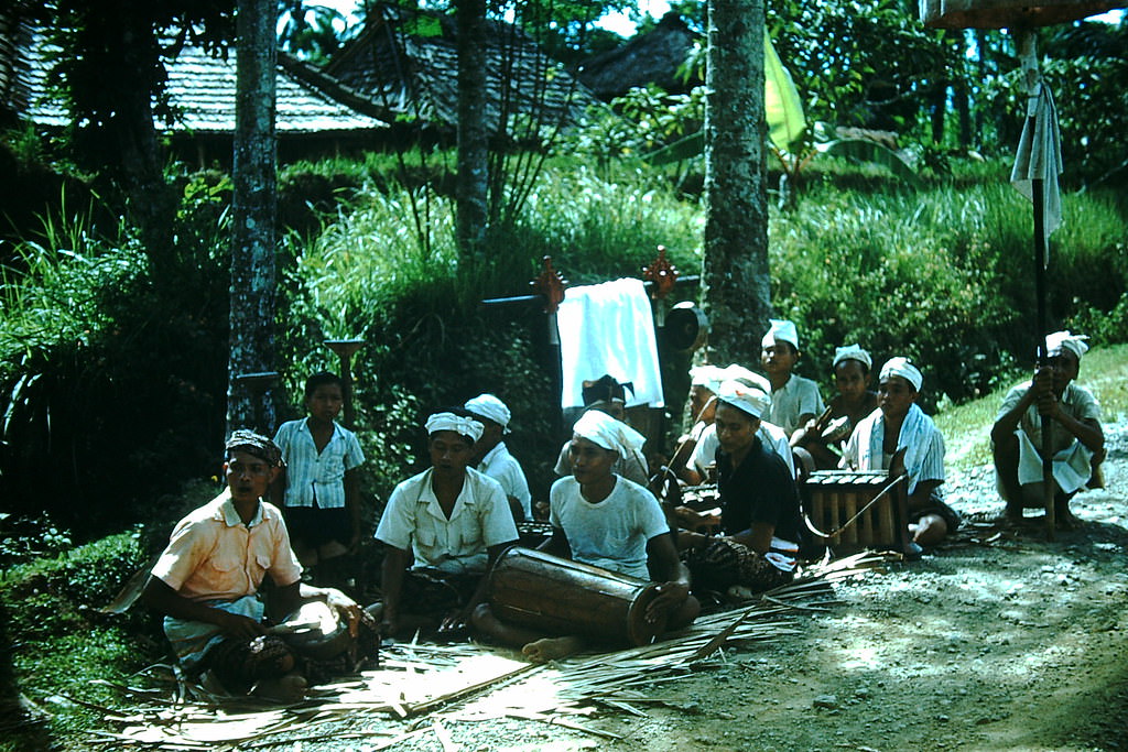 #48 Musicians for Barong- Bali, Indonesia, 1952