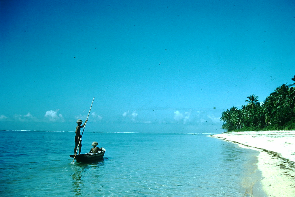#58 Boatman of Sanoeur- Bali, Indonesia, 1952