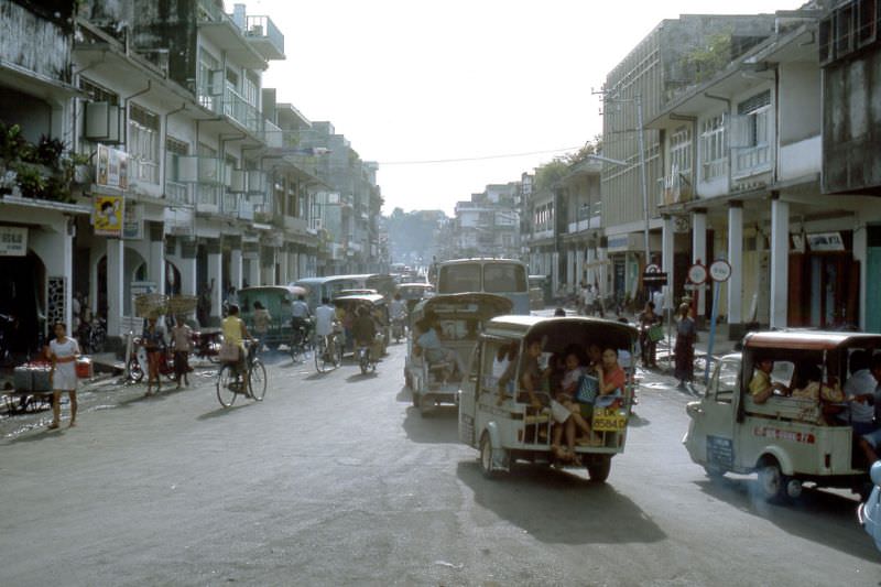 #36 Downtown Denpasar, Bali, 1970s