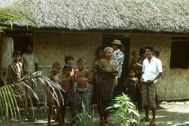 #45 Local people on Flores island, 1970s