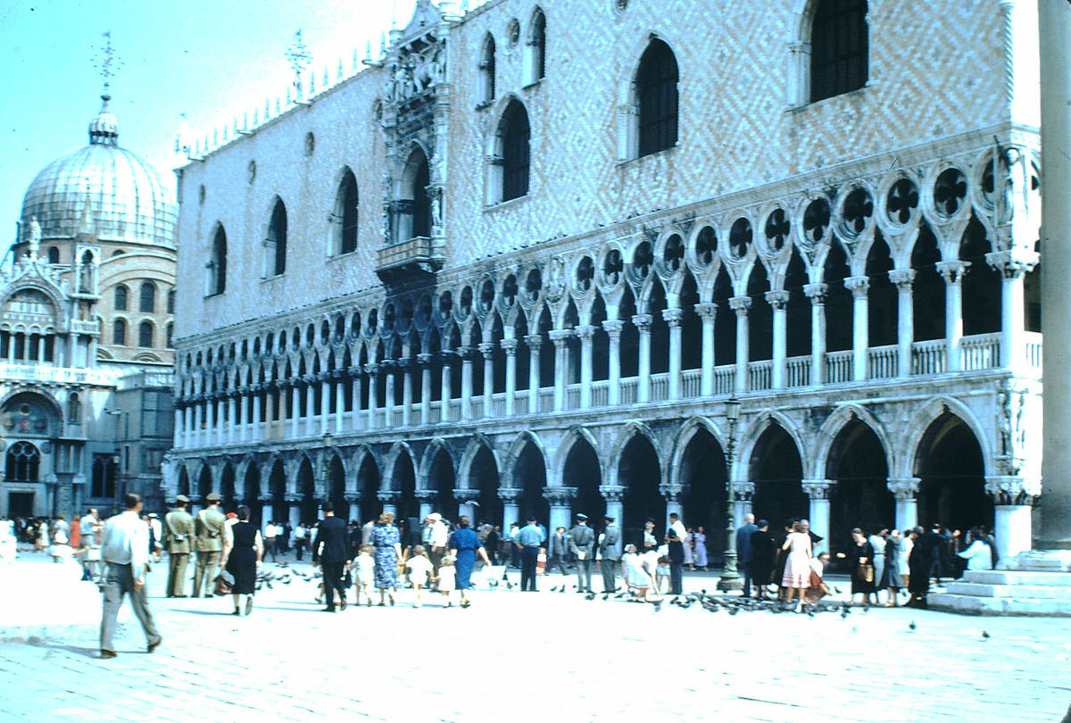 #10 Doge’s Palace- Venice, Italy, 1954.
