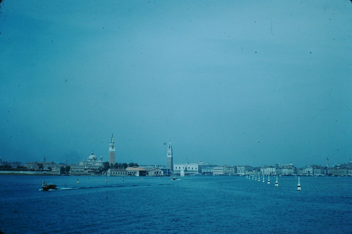 #11 Venice from Water, Italy, 1954.