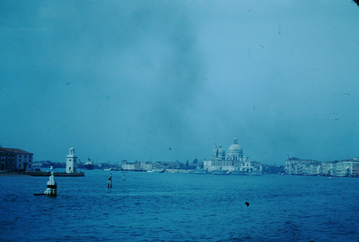 #13 Venice from Water, Italy, 1954.