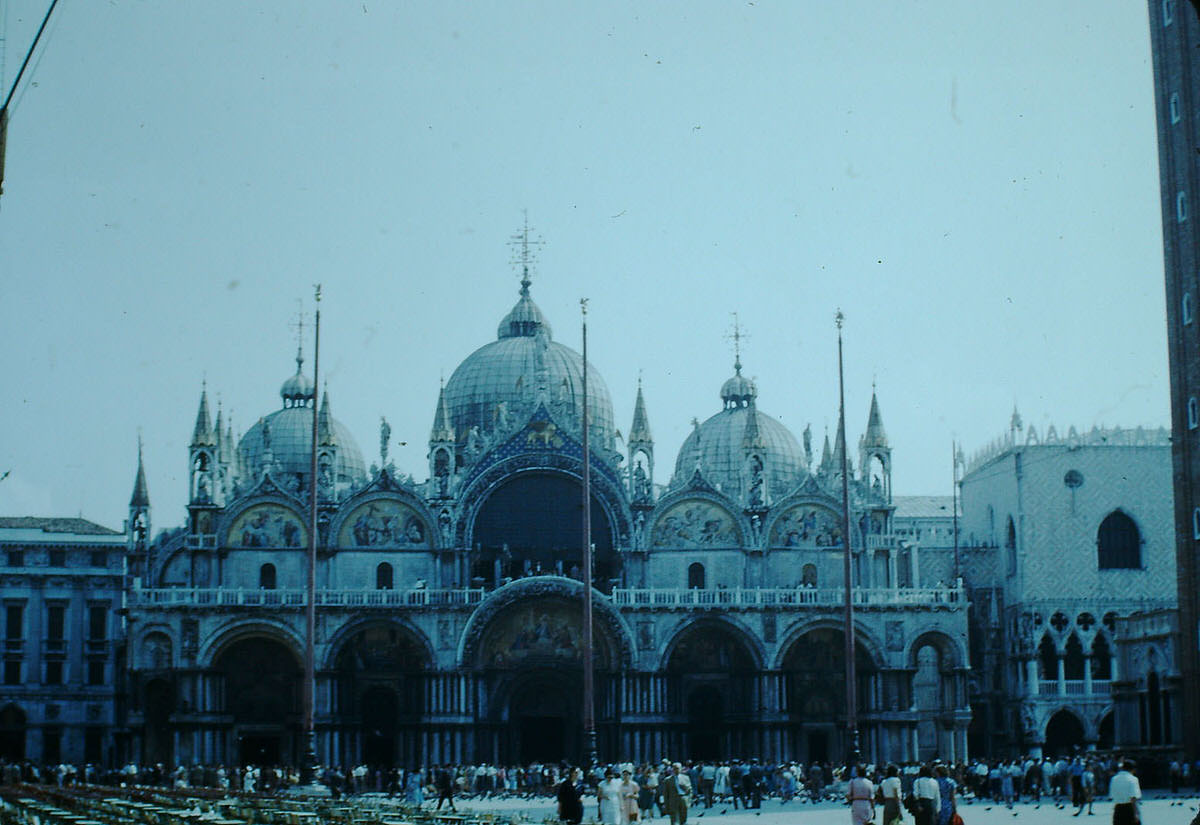 #14 St Mark’s Cathedral- Venice, Italy, 1954.