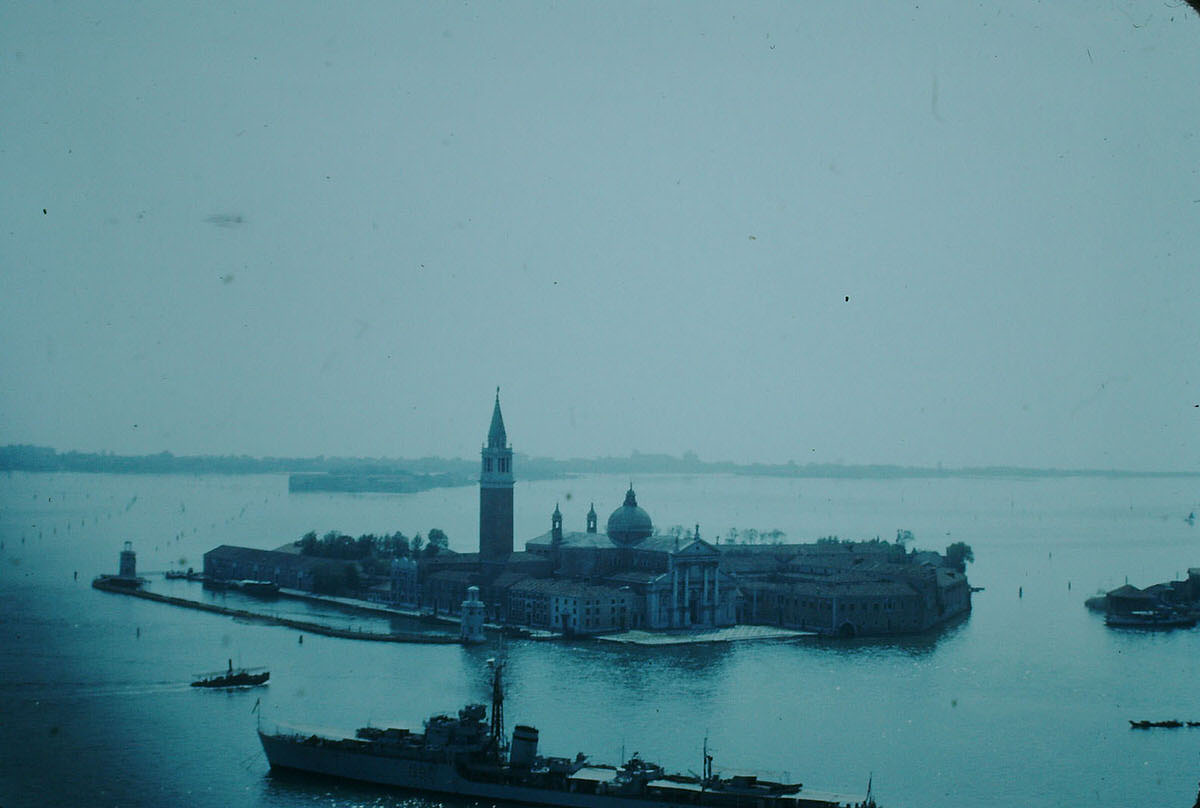 #20 Island Opposite St Mark’s- Venice, Italy, 1954.