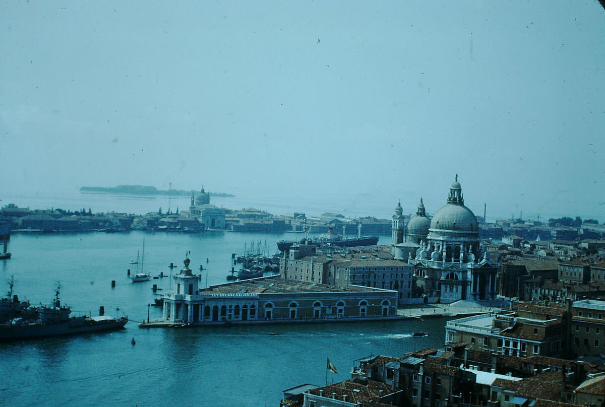#21 S Maria Della Salute- Venice, Italy, 1954.