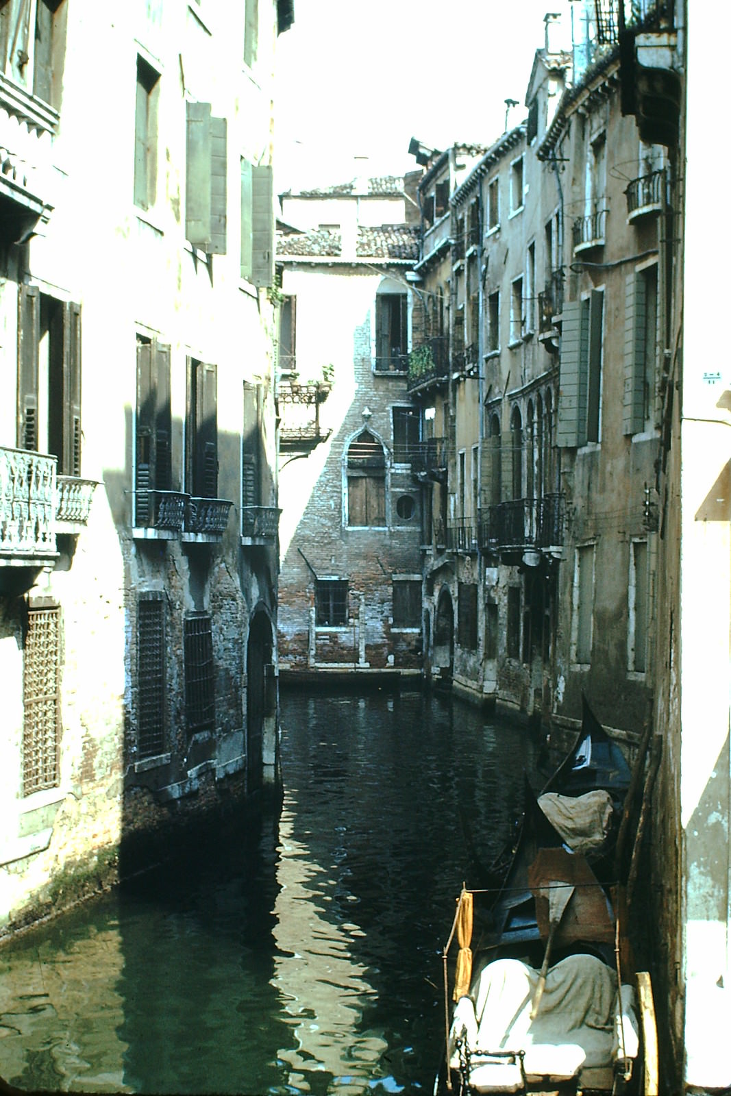 #33 Canal Scene- Venice, Italy, 1954.