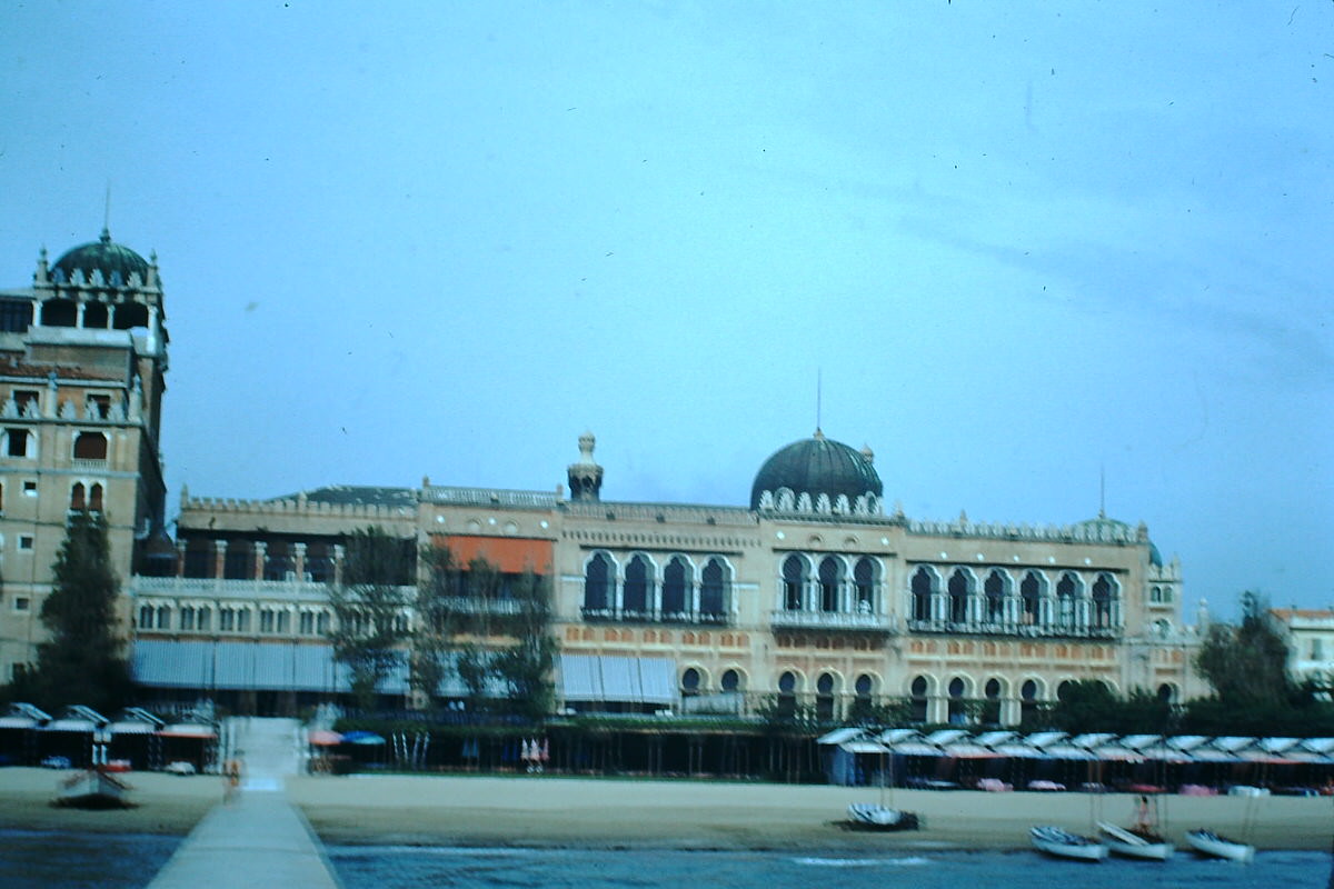 #36 Excelsior Hotel- Lido Island- Venice, Italy, 1954.