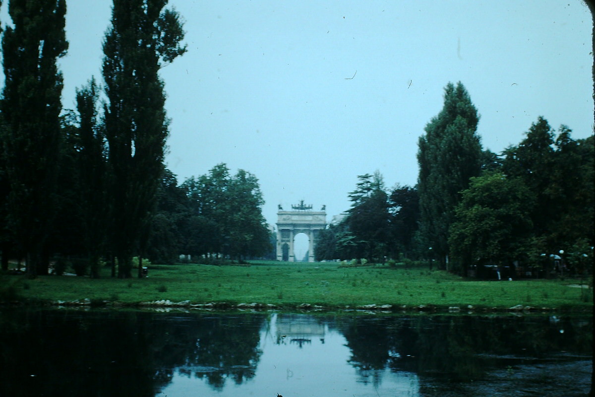 #7 Arch of Peace, Milan, Italy, 1954.