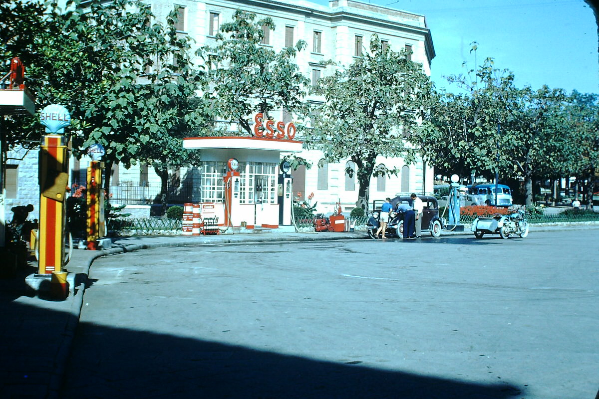 #71 Modernity in Siena, Italy, 1954.