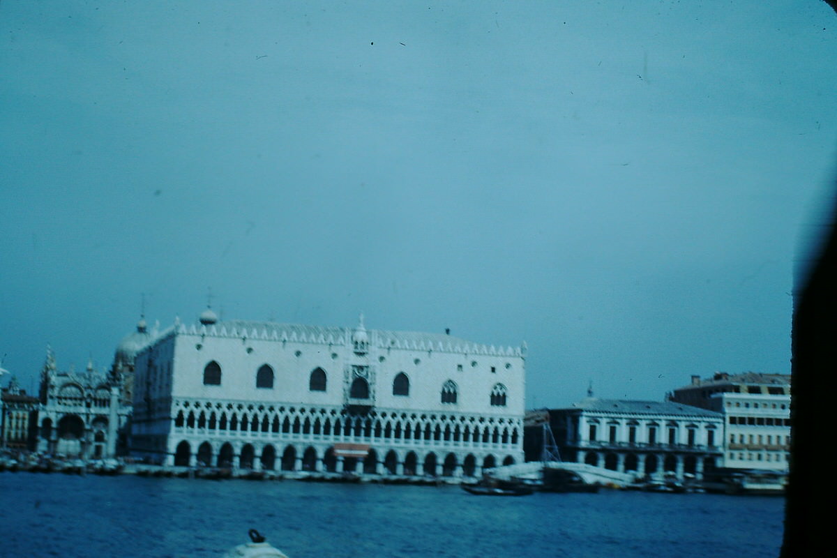 #9 Venice from Water, Italy, 1954.