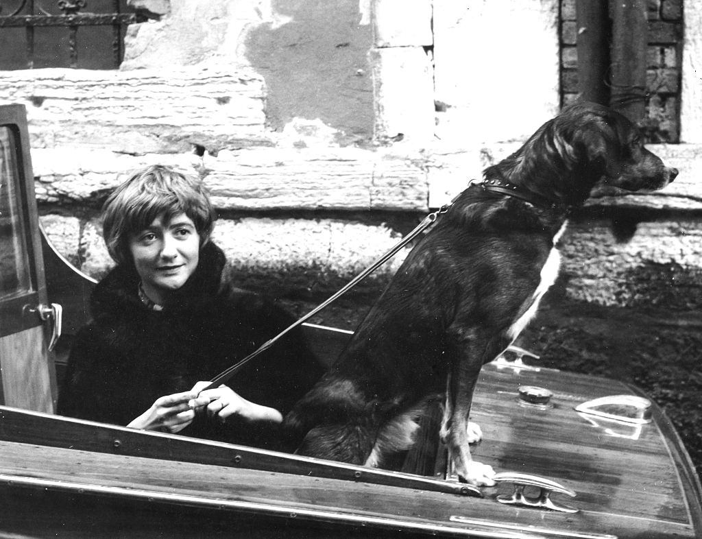 #1 Francoise Sagan in Venice, 1962.