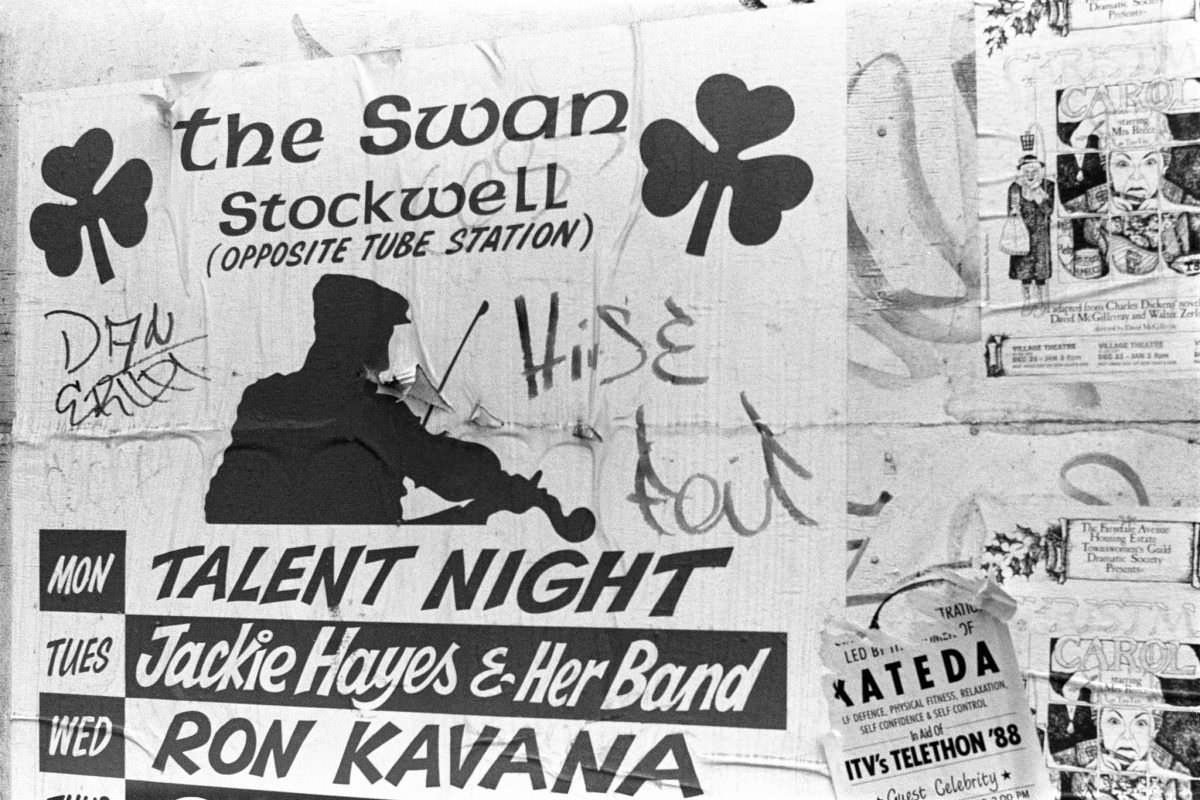 #11 Posters, Kilburn High Rd, Kilburn, Brent, 1988