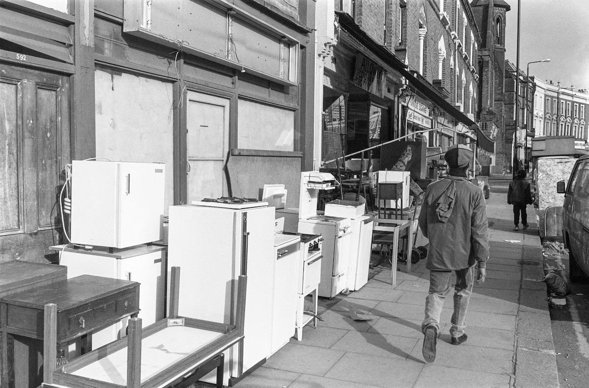 #30 Harrow Rd, West Kilburn, Westminster, 1988