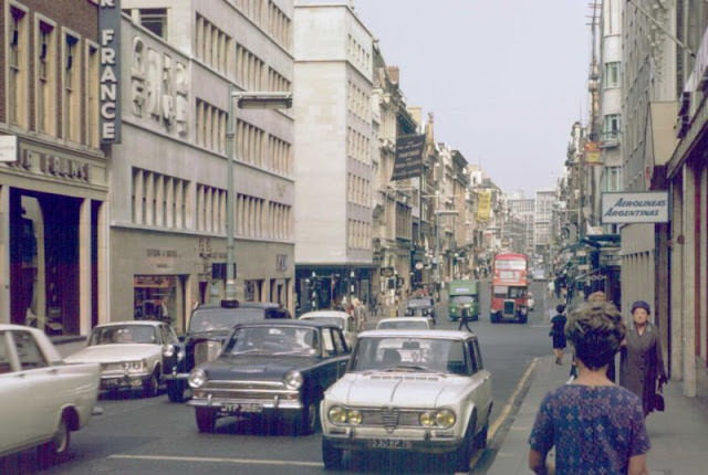 #17 Bond Street looking north, 1967