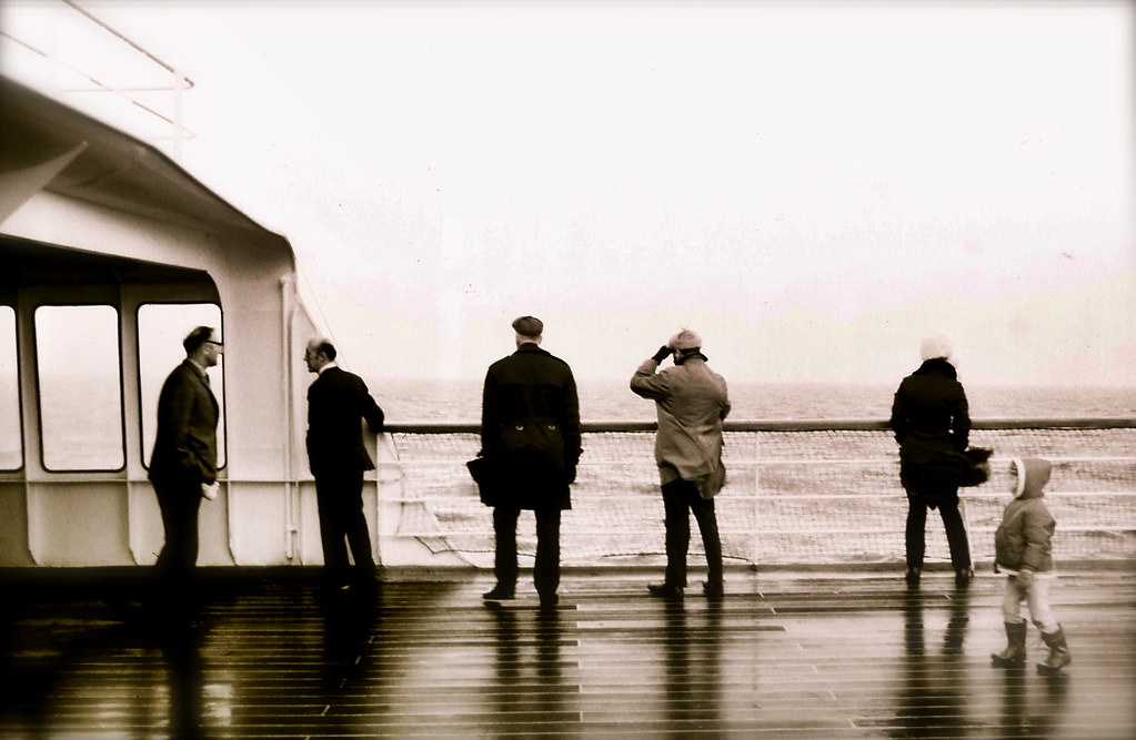 #2 Aboard “MS Saga”, looking for England, February 1971