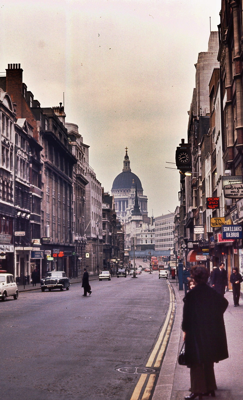 #55 Fleet Street, London, February 1971