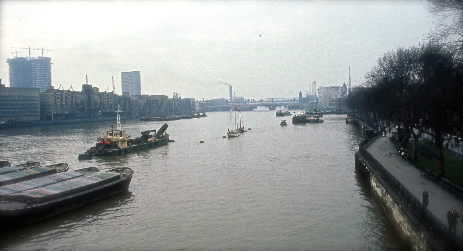 #29 The River Thames, London, February 1971