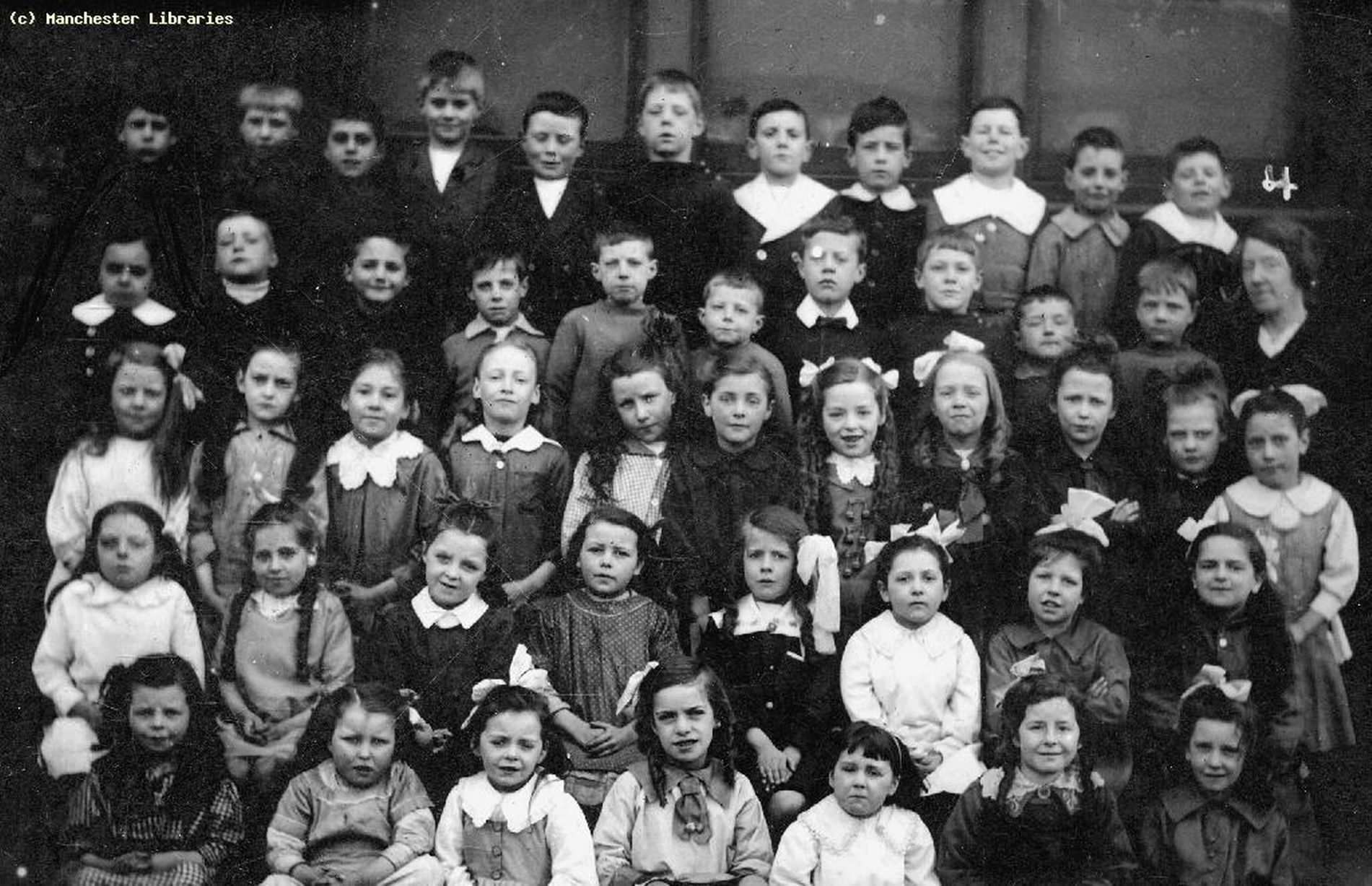 #42 Children of Upper Lloyd Street School, Moss Side