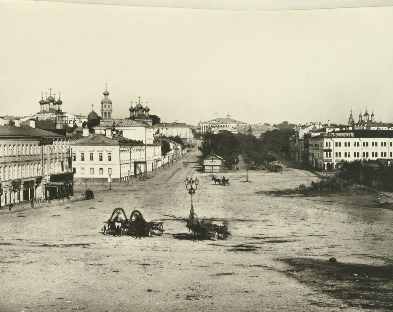 #18 View Adjacent to Petrovsky Boulevard, 1880s.
