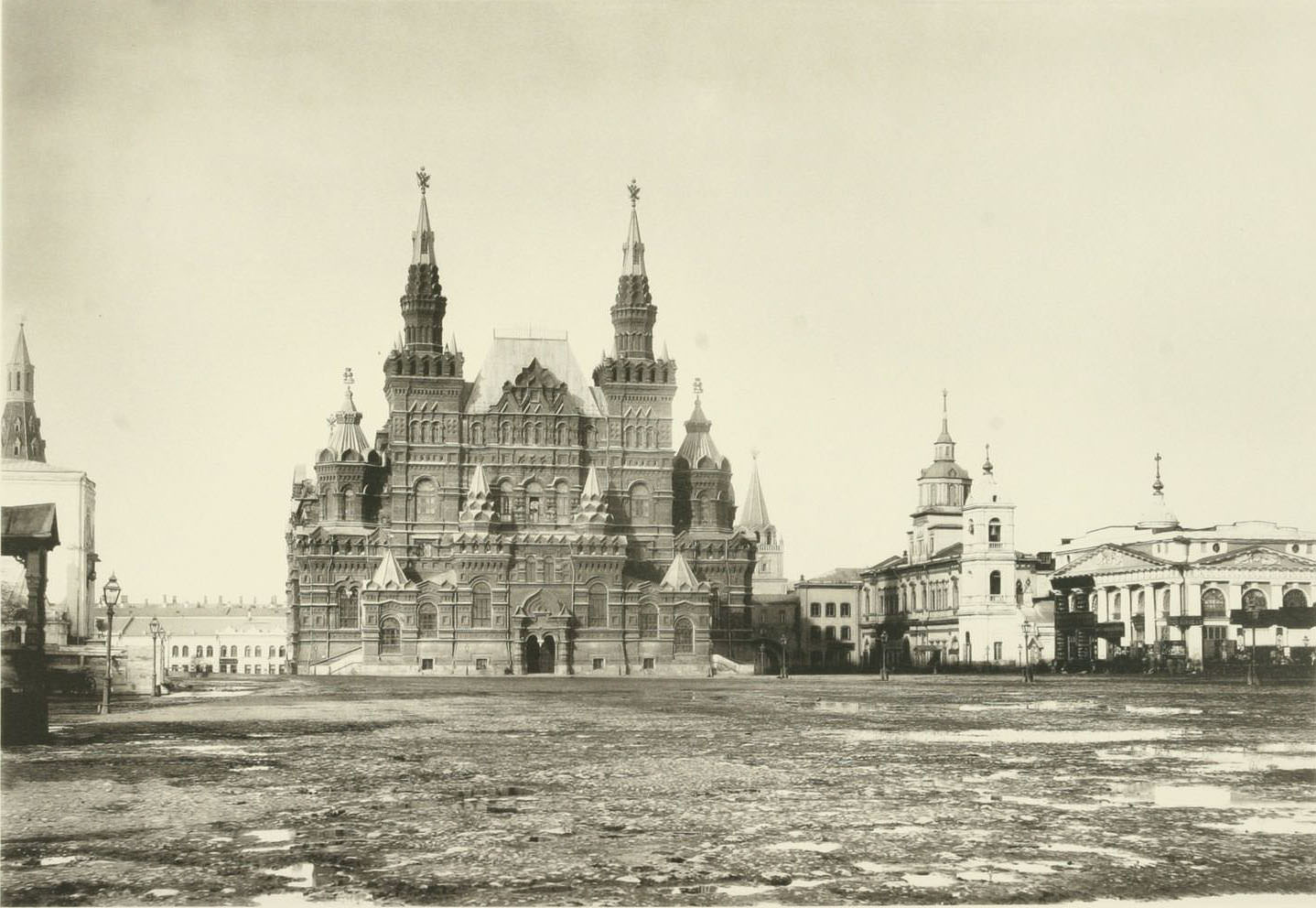 #1 Historical Museum on the Red Square, 1880s.