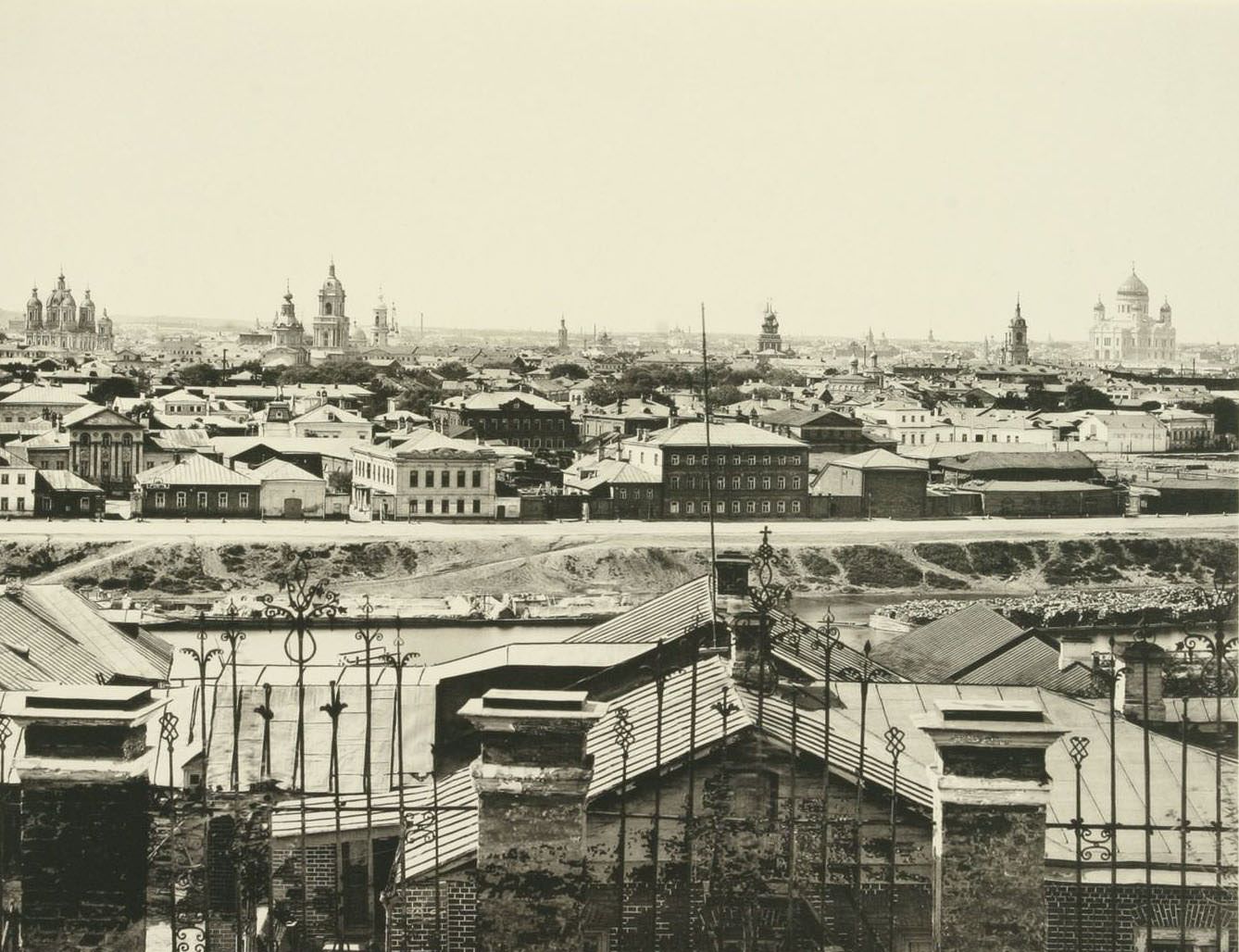 #47 View of Zamoskvorechye District, 1880s