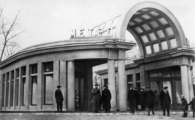 #26 Subway station Kropotkin Gate, Moscow, 1935