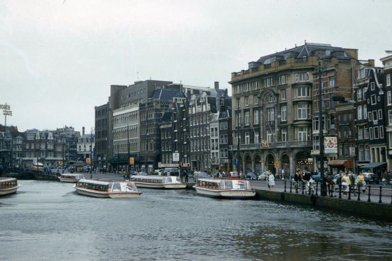 #1 View of the River Amstel and Rokin Street, Amsterdam, 1961