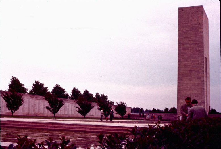 #20 At the Netherlands American Cemetery, Margraten, 1961