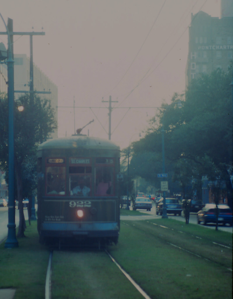 #6 St Charles Streetcar, New Orleans, 1990s