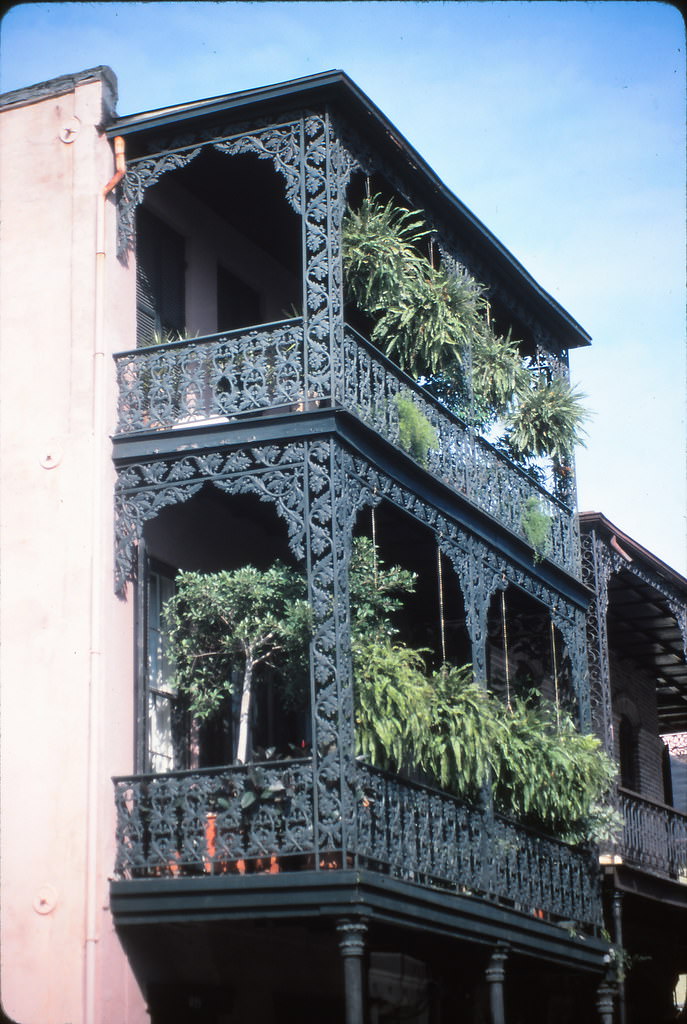 #7 French Quarter Balcony, New Orleans, 1990s