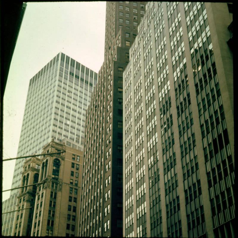 #19 NYC Building Skyline, March 1966