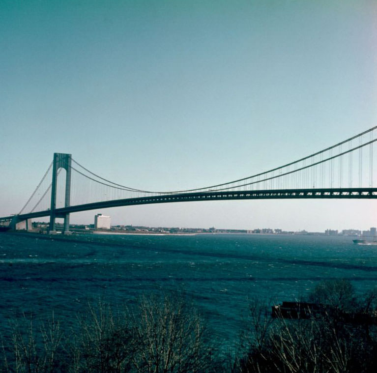 #26 Verrazano-Narrows Bridge, circa 1966