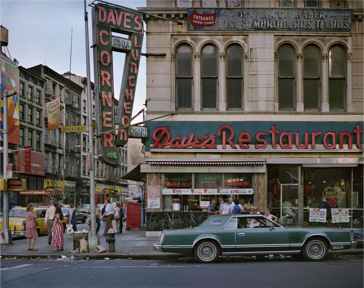 #6 Dave’s Restaurant, New York 1984