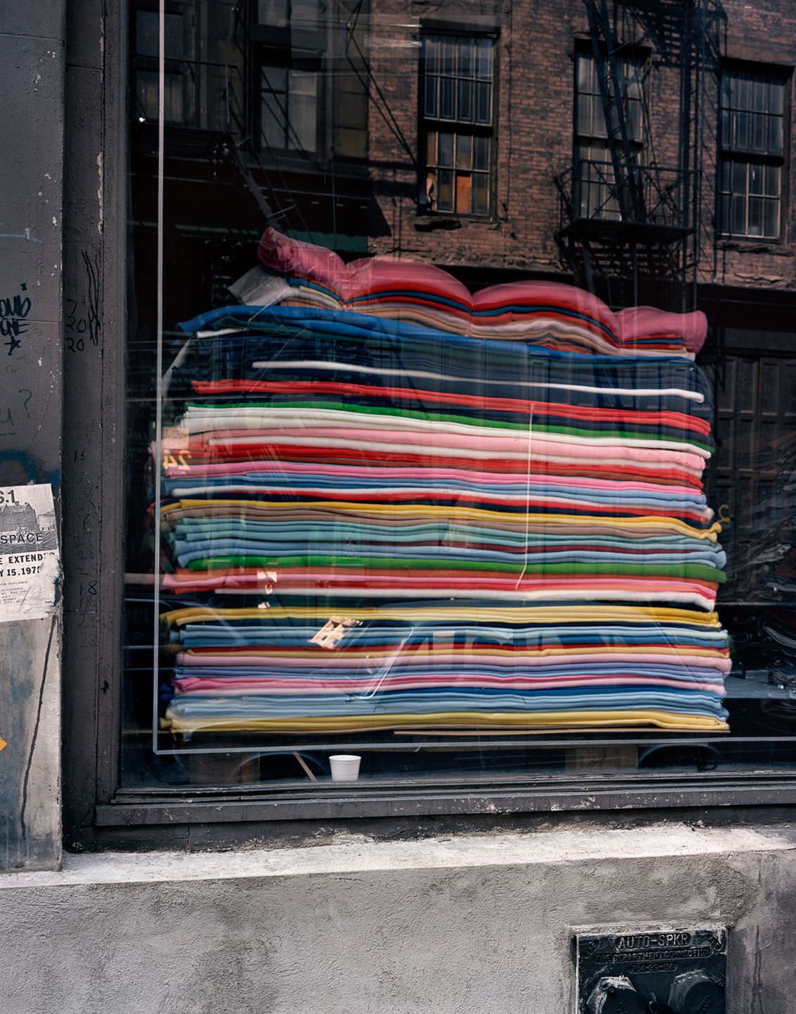 #2 Blankets, New York, 1986