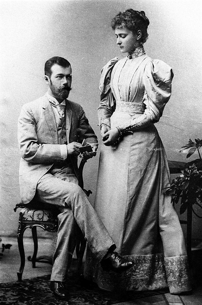 #30 Nicholas II Alexandrovich and Alexandra Feodorovna.