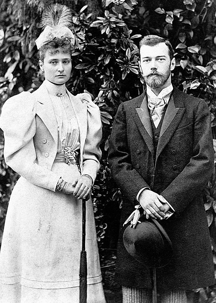 #36 Nicholas Alexandrovich Romanov and Alix of Hesse in England at approximately the time of their courtship.