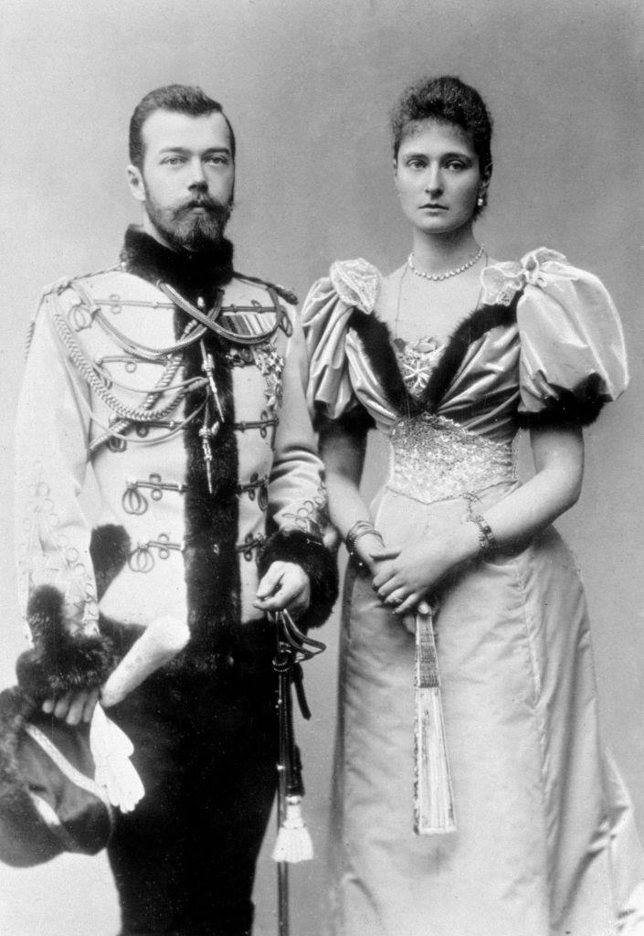 #39 Tsar Nicholas II Of Russia And Princess Alix Of Hesse, 1894.