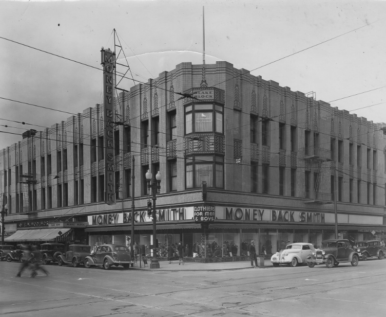 #65 SW corner of 12th and Washington, 1940s