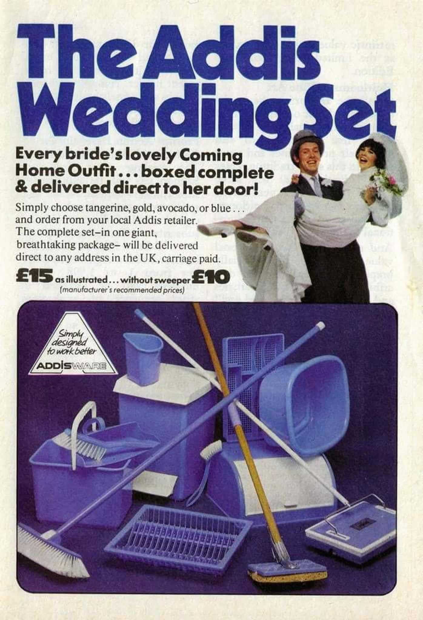 #2 Do you seek a woman who can completely take care of every aspect of your household cleaning? We’ll then its time to get the Addis Wedding Set.