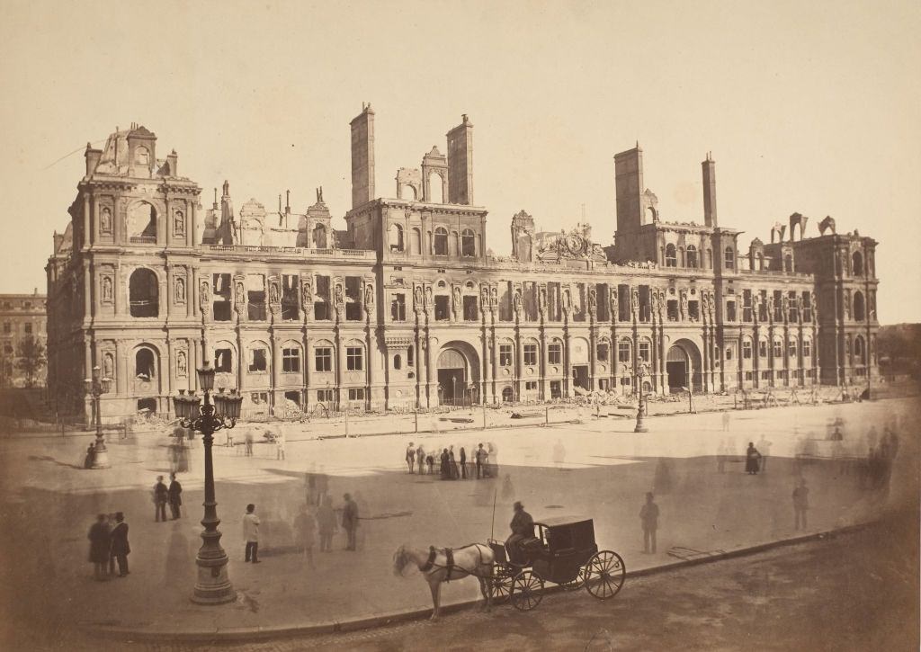 #3 The Hötel De Ville after the Commune, 1871.