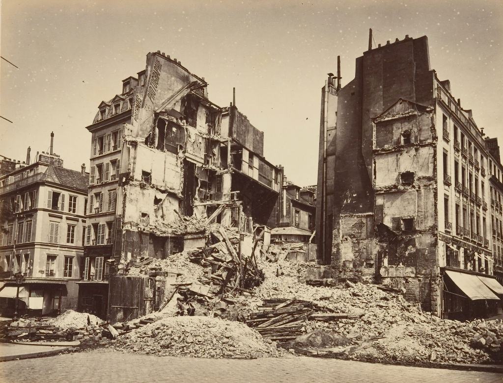 #5 Place de la Bastille, Burned, 1871.