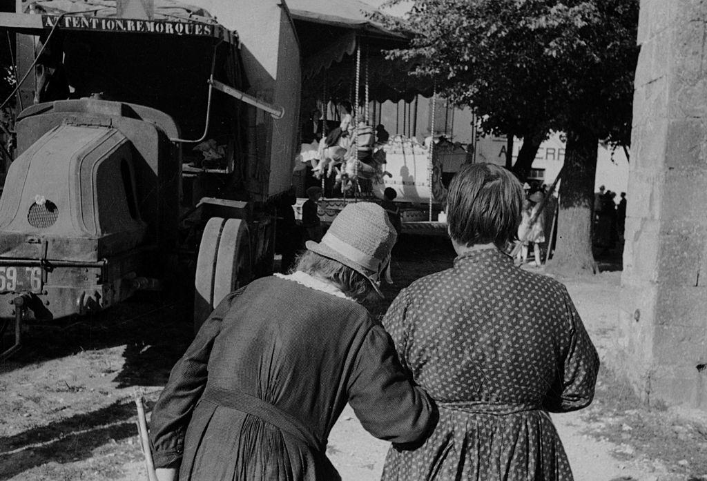 #17 Women going to a fun fair. France, 1935.