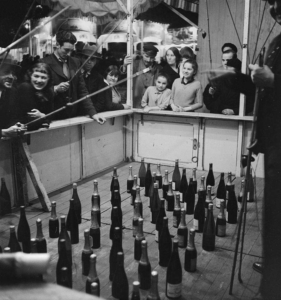 #7 Fish with the bottles in a fun fair, 1935.