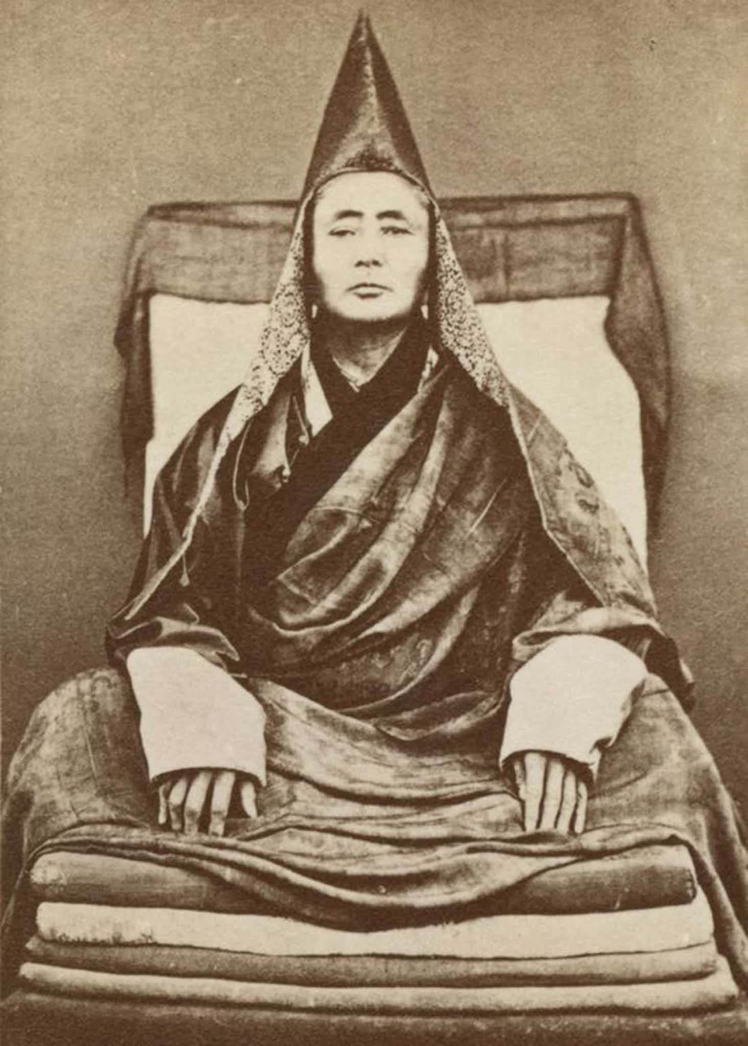 #10 The grand lama of the Selenginsk lamasery.