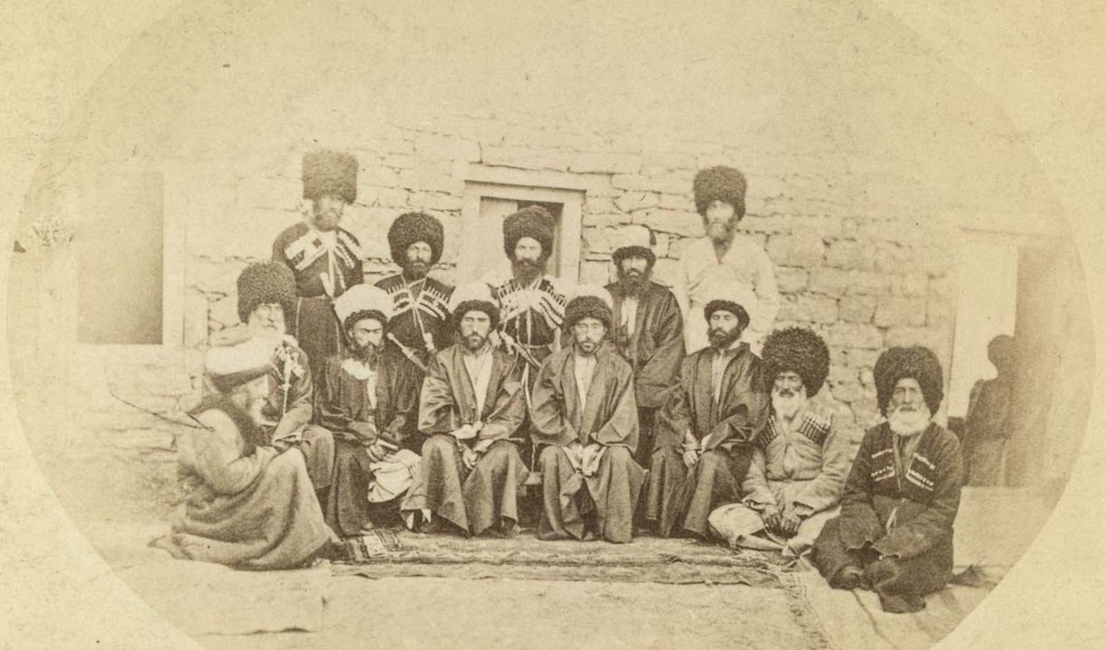 #22 Men from the Transcaucasus region.