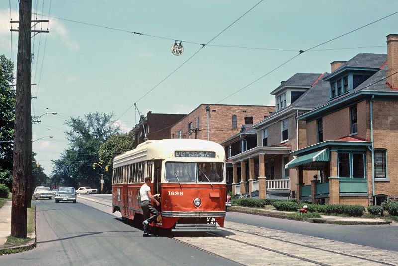 Brighton Road – Emsworth on Brighton Road at Corons St., Pittsburgh, PA on June 27, 1965