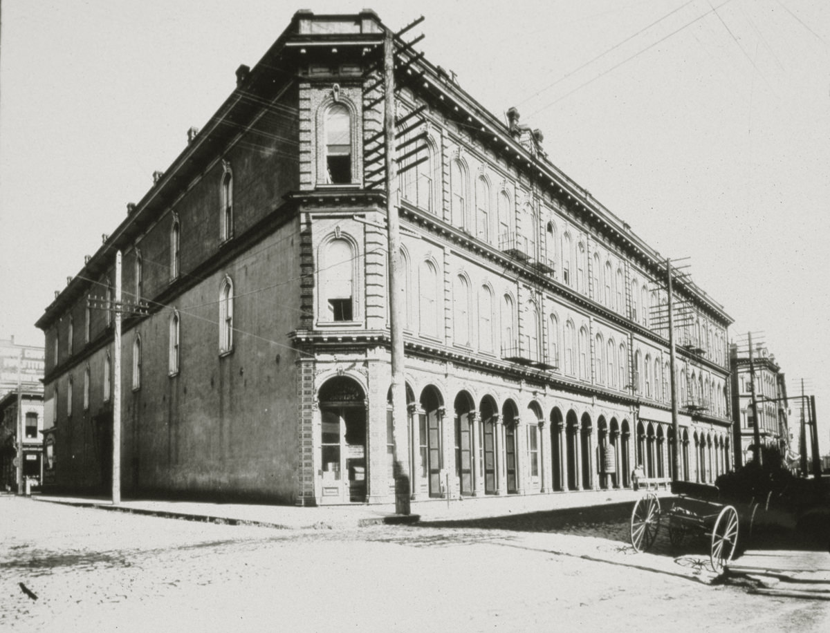 #5 Lewis & Flanders Block, Ankeny Block, 1900