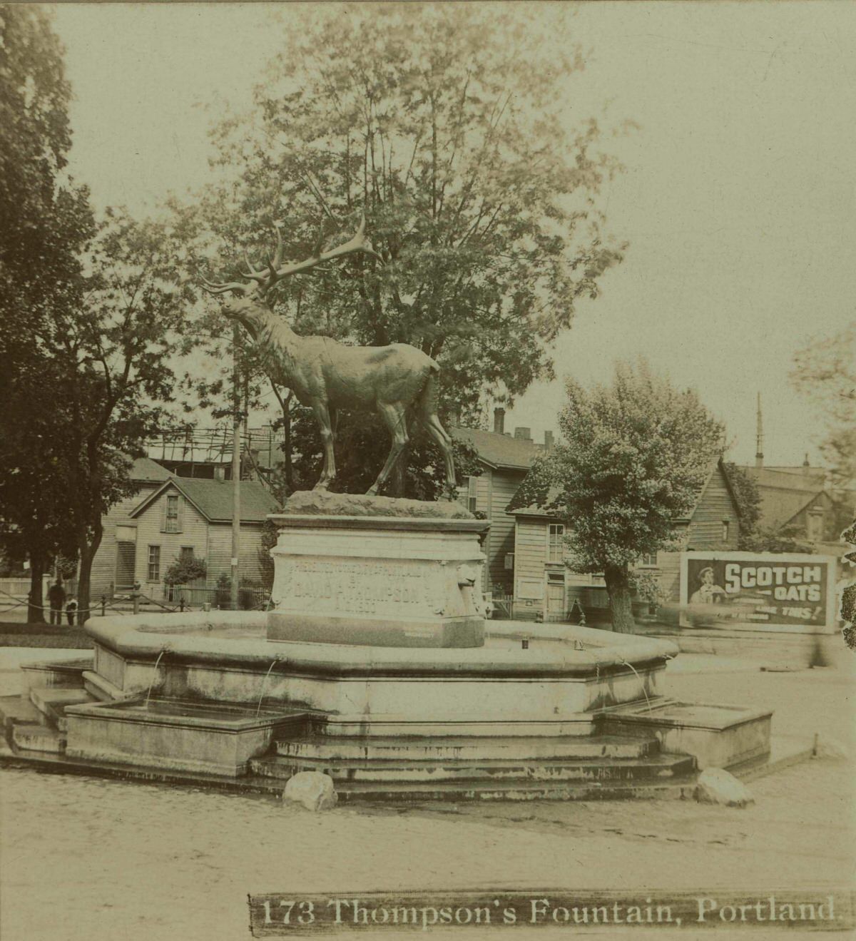 #9 Thompson Elk Fountain, 1901