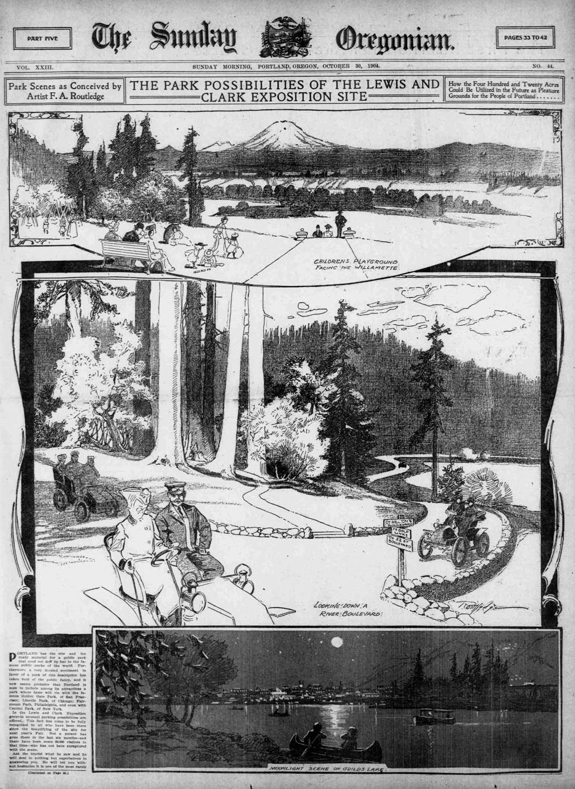#26 Lewis & Clark Expo Illustrations, 1904